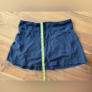 Black Athletic Skort - Lululemon Circuit Breaker